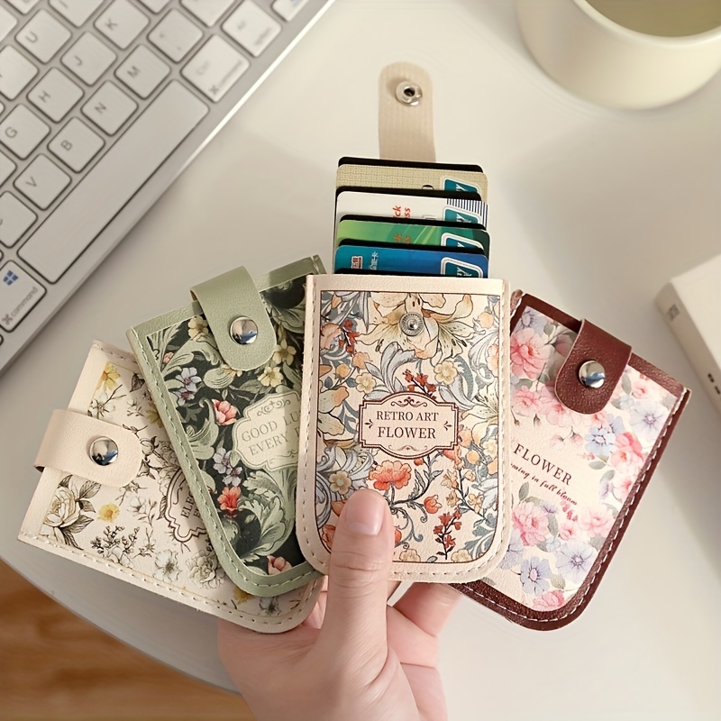 Card Top Loader - Portafoglio Mini Laminato a Scomparsa per