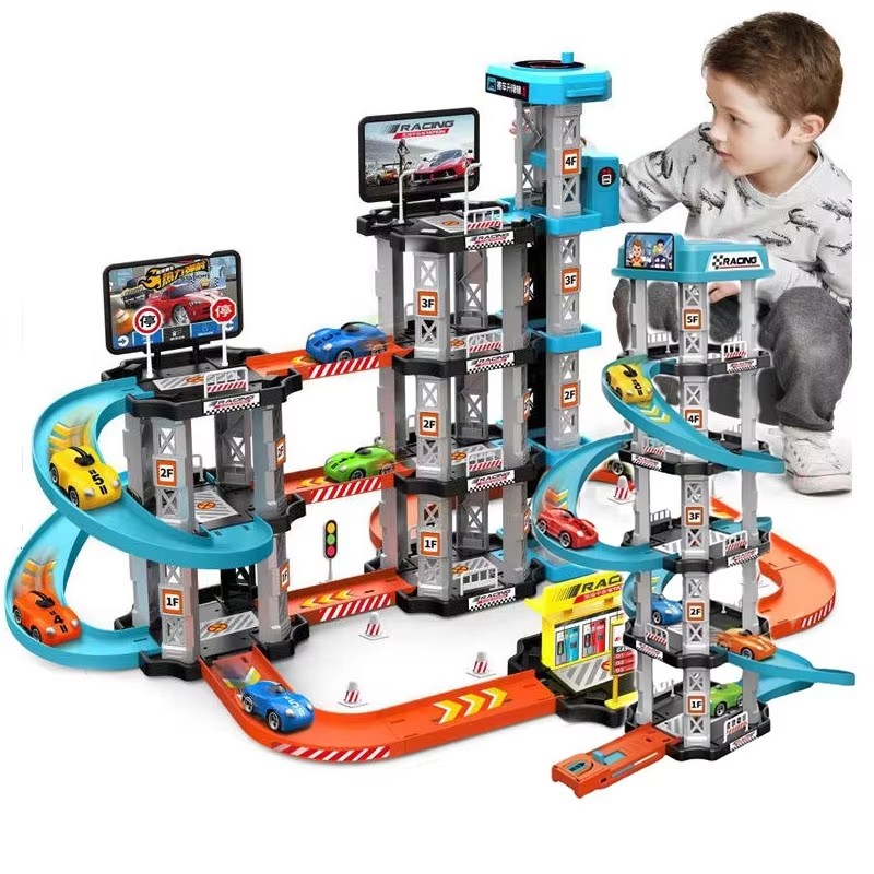 Hot Wheels Car Track Sets - Giocattolo per Bambini: Pista da Corsa