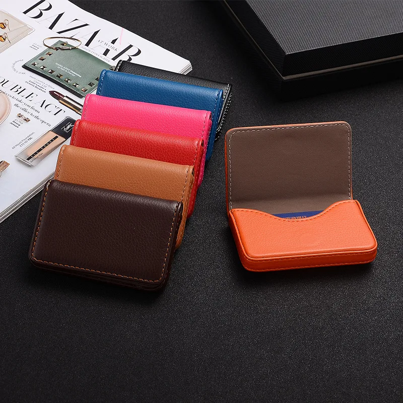 Card Top Loader - Porta Biglietti da Visita in Pelle