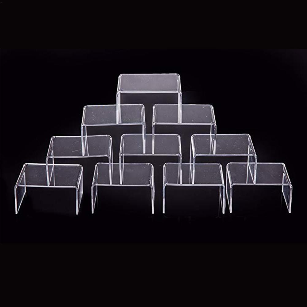 Display Risers Set - Espositori Impilabili Contenitori Trasparenti in Acrilico