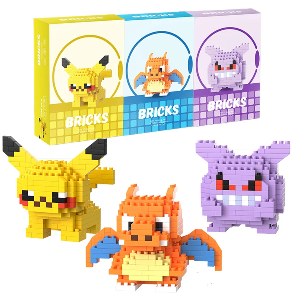 Lego Set Technic - Blocchi da Costruzione Micro Pokemon Pikachu