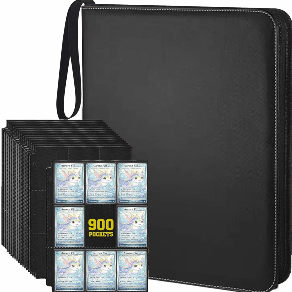 Trading Card Binder - Album raccoglitore per carte con 900