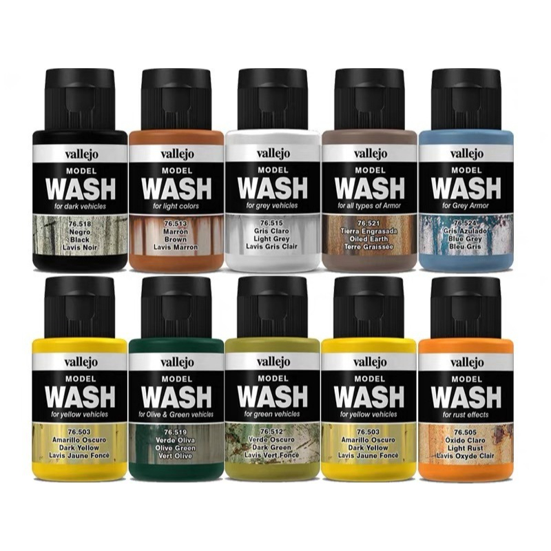 Vallejo Old Liquid Staining So - Tamiya Model Paint Set recensione e prezzo