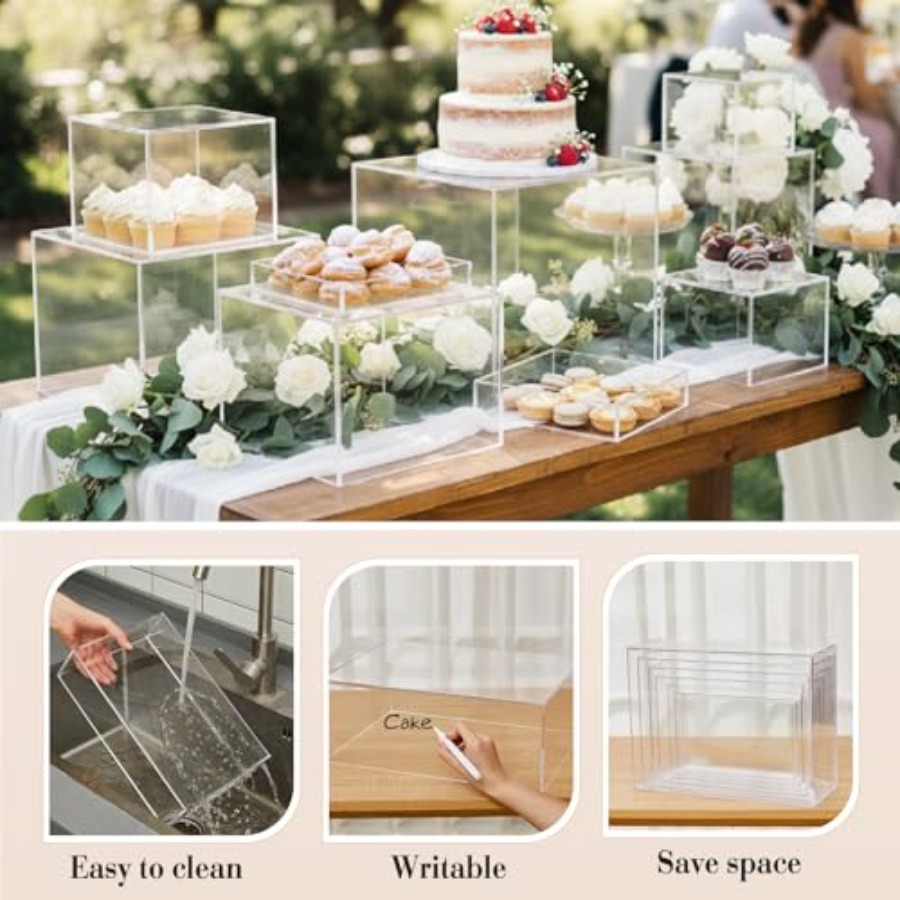 Set di 7 Alzate per Buffet Ext - Display Risers Set recensione e prezzo
