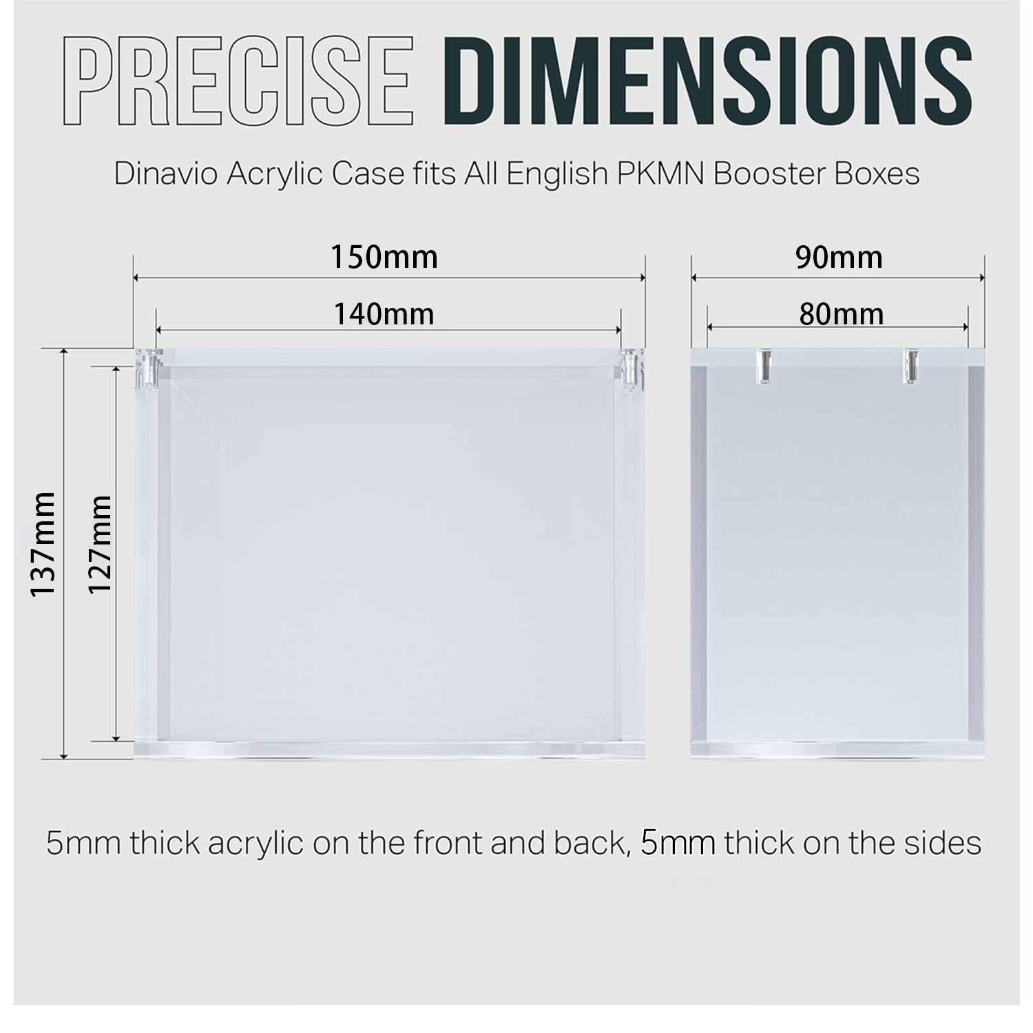 Protezione UV al 99% Custodia  - Display Case Acrylic recensione e prezzo